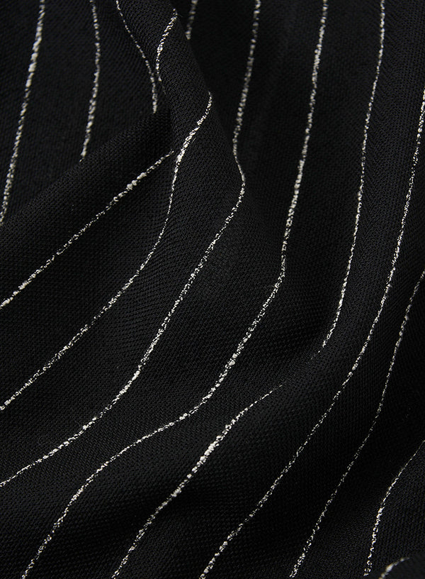Pearl-Threaded Backless Tank