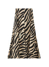 Flared Waist-Chain Skirt