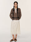 Lace A-Line Skirt