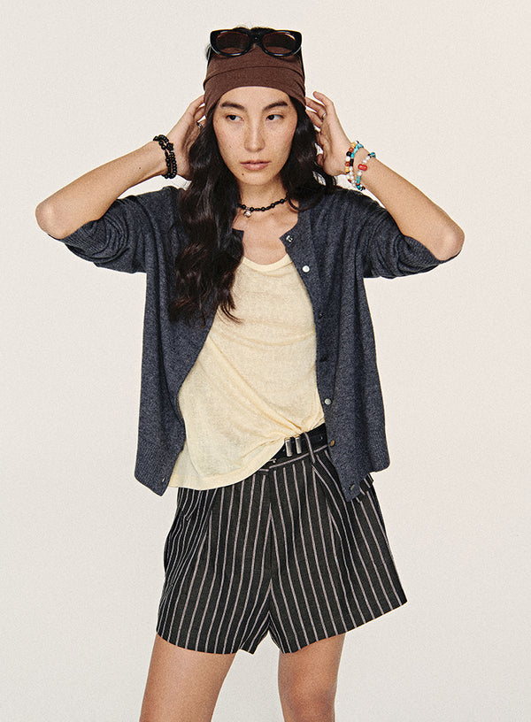 Wool Knitted Two-Piece Set