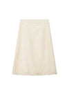 Elegant Circular Hollow Lace Skirt