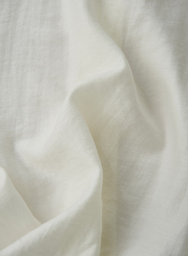 Texture White Long Sleeved Shirt