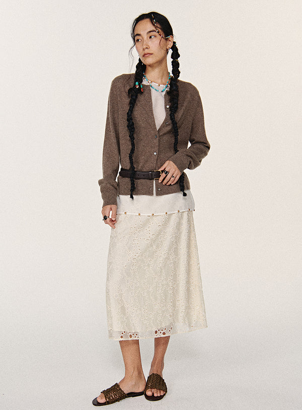 Wool Knitted Two-Piece Set