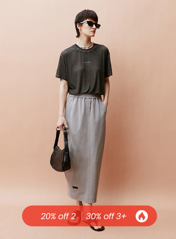 Classic Flower Bud Tapered Skirt