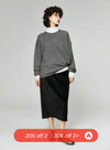 Corduroy Straight Leg Skirt