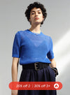 Cotton Hollow Short sleeved T-shirt