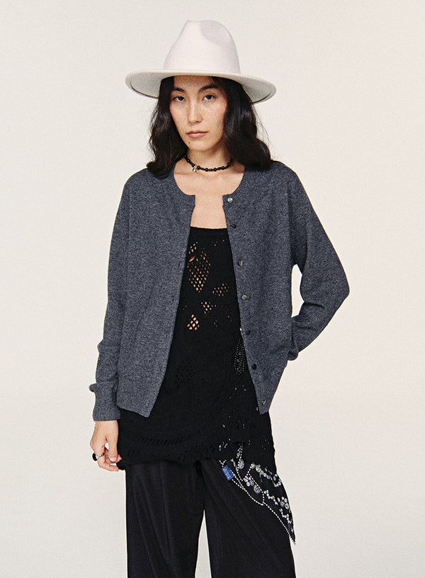 Wool Knitted Two-Piece Set