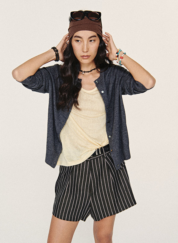 Wool Knitted Two-Piece Set