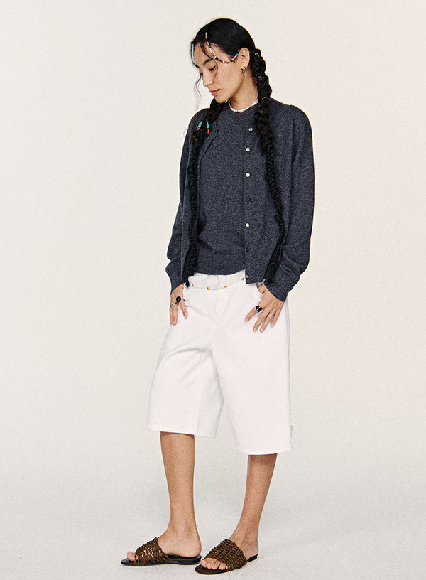 Wool Knitted Two-Piece Set