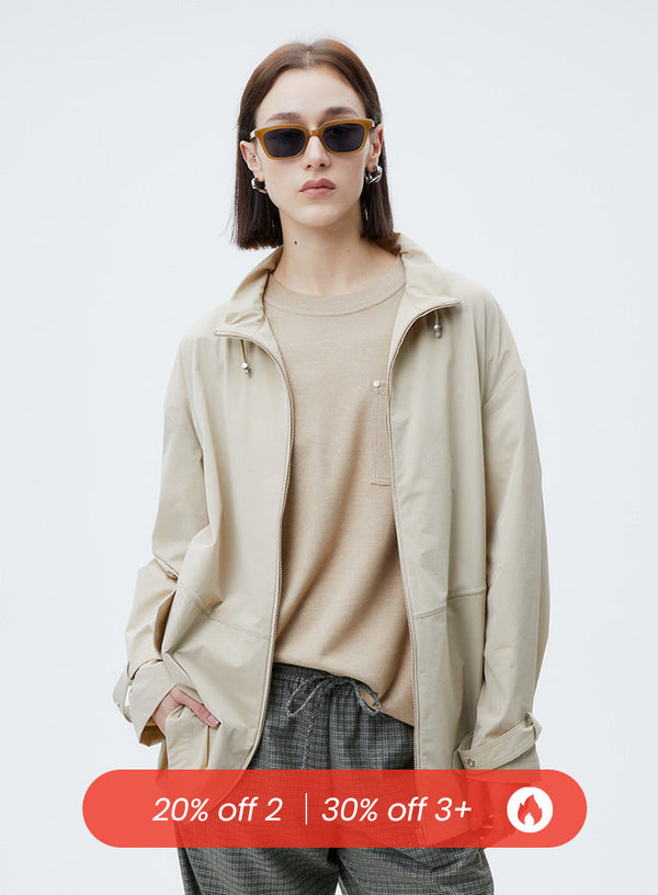 Loose Casual Sun Protection Jacket