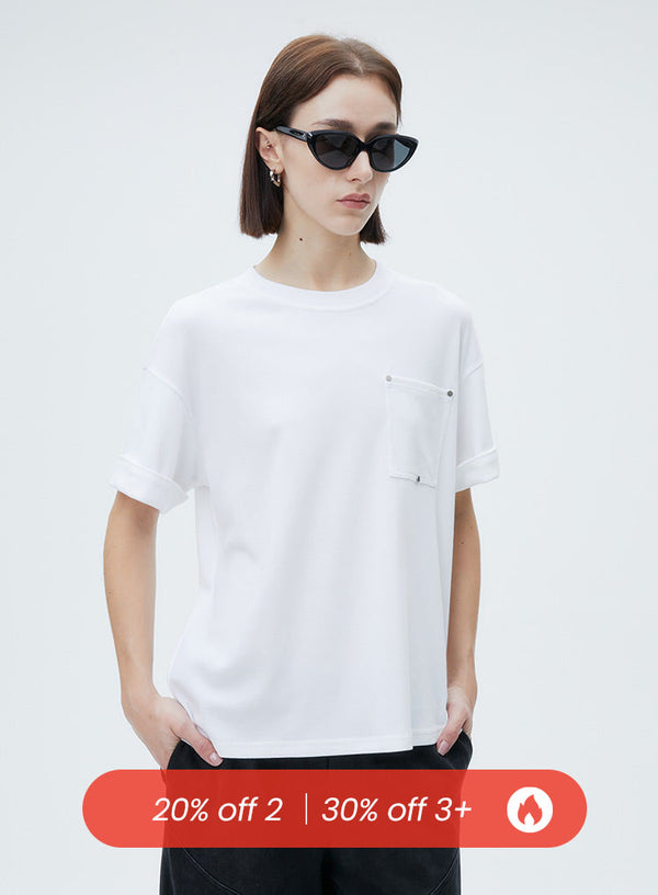 Double Layered Short Sleeved T-Shirt