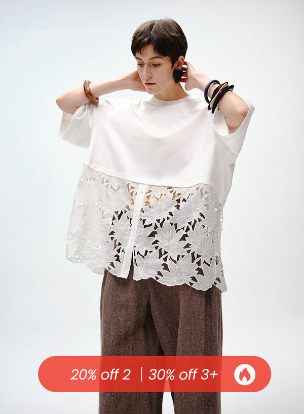 Floral Patch Relaxed Tee