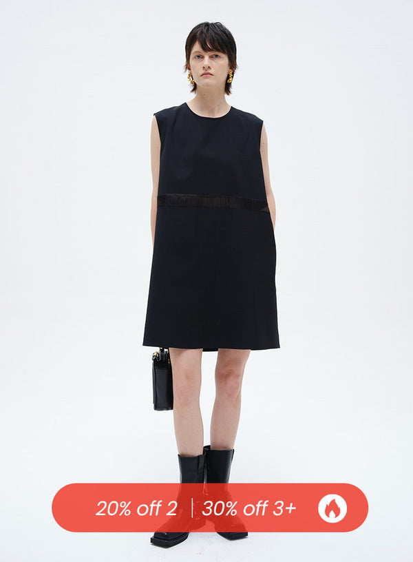 H-Line Loose-Fit Tank Dress