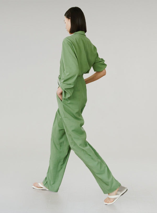 High Waist Casual Wide Leg Trousers