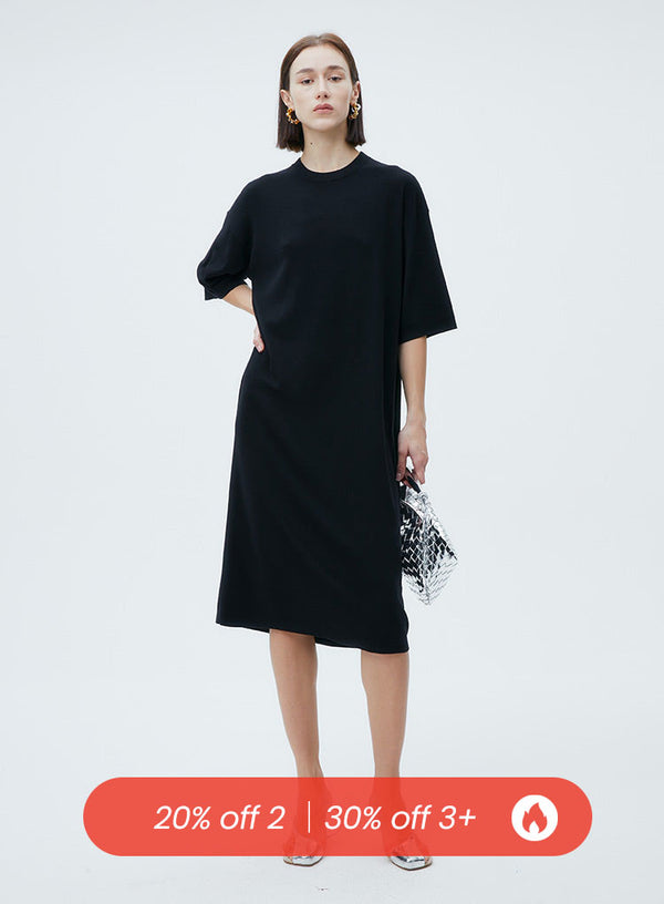 Knit T-Shirt Dress
