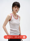 U-Neck Color Block Tank Top
