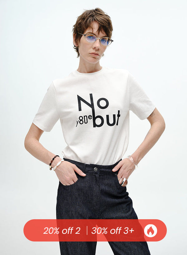 Skin-Friendly Pearl Chain Tee