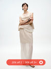 Sheer Layered Midi Skirt