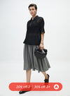 Modern Retro Plaid A-Line Skirt
