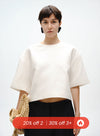 Cropped Linen Tee