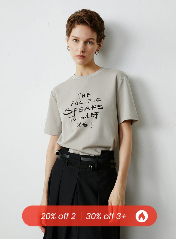 Crew Neck Short Sleeve T-Shirt