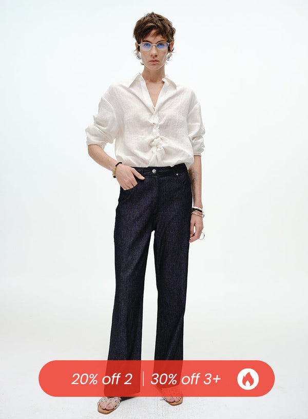 Breathable Linen Jeans