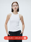 Basic Color Sleeveless Tank Top