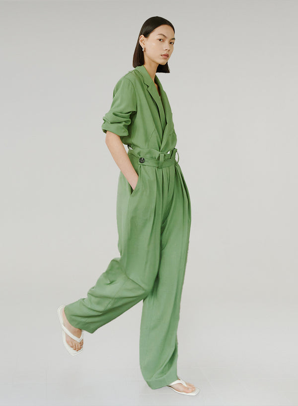 Oversized Textured Suit Shirt