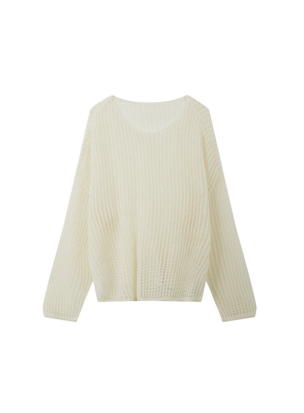 Sheer Knit Sweater