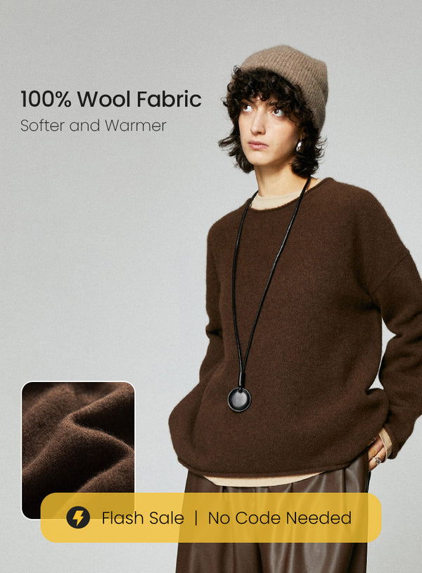 Minimalist Yak Wool Sweater