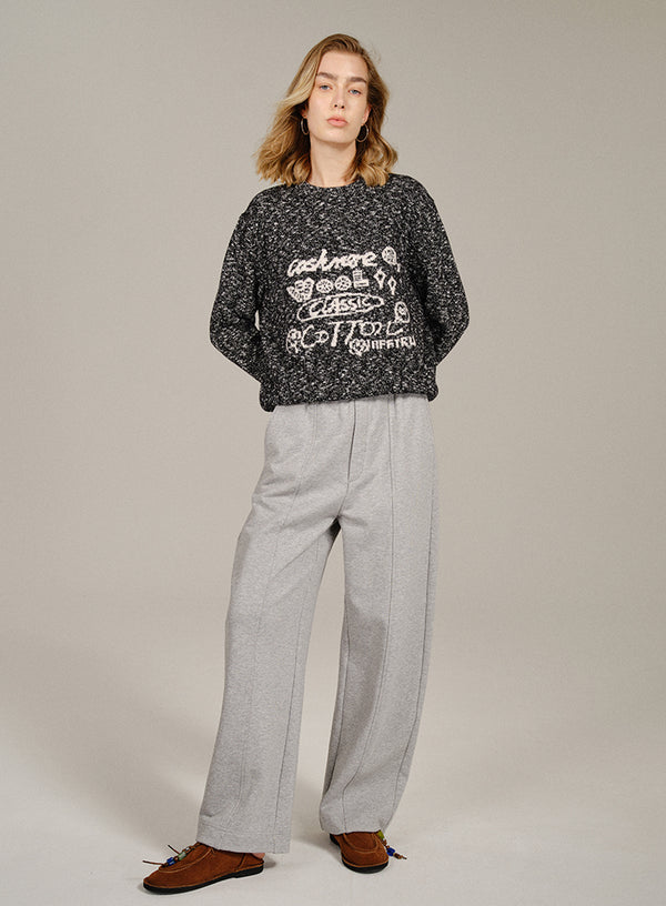 Cotton High Waist Sweatpants