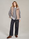 Asymmetric Hem Wool Sweater