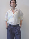 Hand-Beaded Lace Pants
