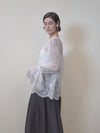 Artistic French Floral Blouse