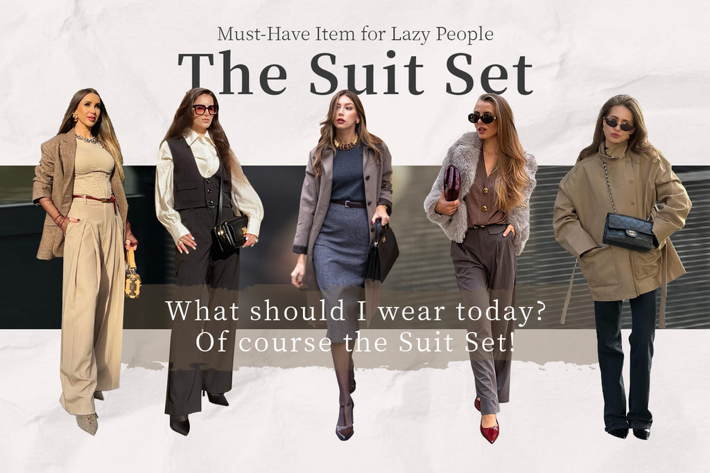 Must-Have Item for Lazy People: The Suit Set