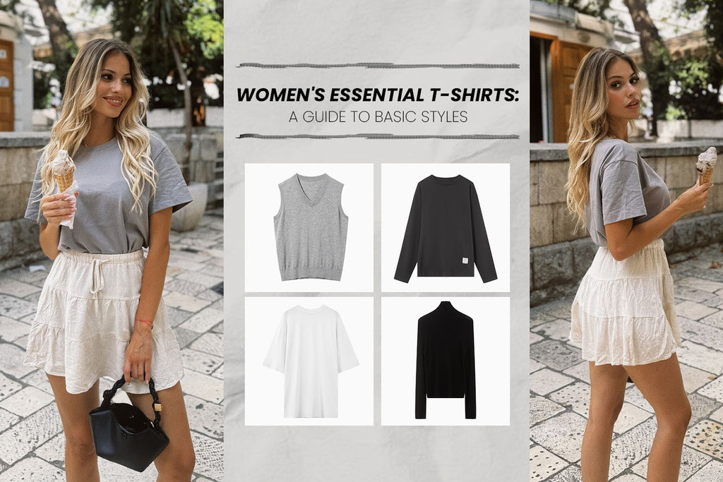 Women's Essential T-Shirts: A Guide to Basic Styles