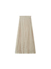 Textured Pleated Skirt