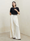 High Waist Wide Leg Trousers