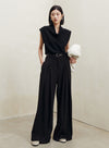 High Waist Wide Leg Trousers