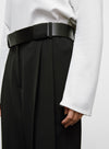 High Waist Wide Leg Casual Trousers