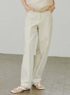 Straight-Leg Casual Trousers