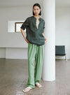 High Waist Casual Wide Leg Pants