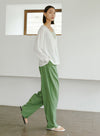 High Waist Casual Wide Leg Pants