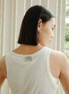 U-Neck Ribbed Tank Top