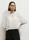 Feather Yarn Short Summer Outerwear