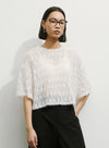 Feather Yarn Short Summer Outerwear