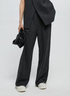 Mixed Color High Waist Trousers