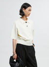 Cotton Polo Collar T-Shirt