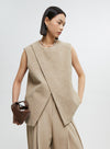 Wool H-Shaped Loose Vest