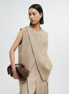 Wool H-Shaped Loose Vest